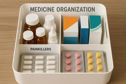 Medicine and First Aid Organization Guide